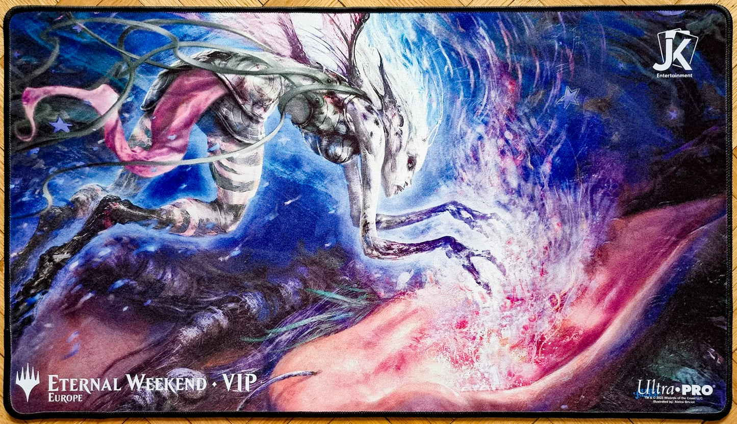 Thoughtseize - Aleksi Briclot - Eternal Weekend Europe 2023 VIP - Embroidered - MTG Playmat