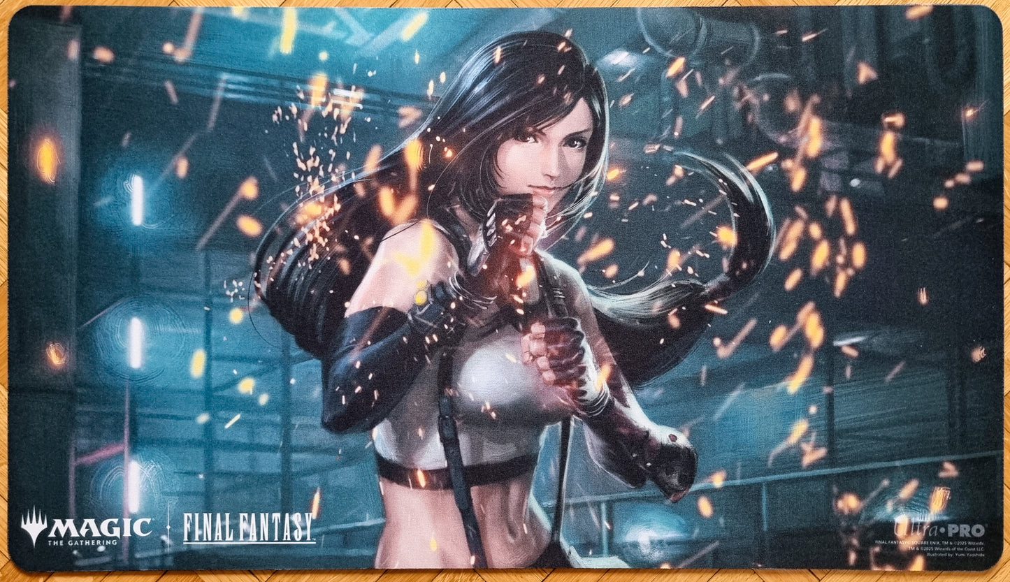 Tifa, Martial Artist - Yumi Yaoshida - Final Fantasy - MTG Playmat