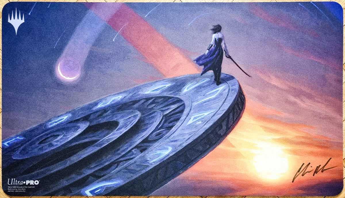 Time Walk - Chris Rahn - Signed by the Artist - MTG Playmat