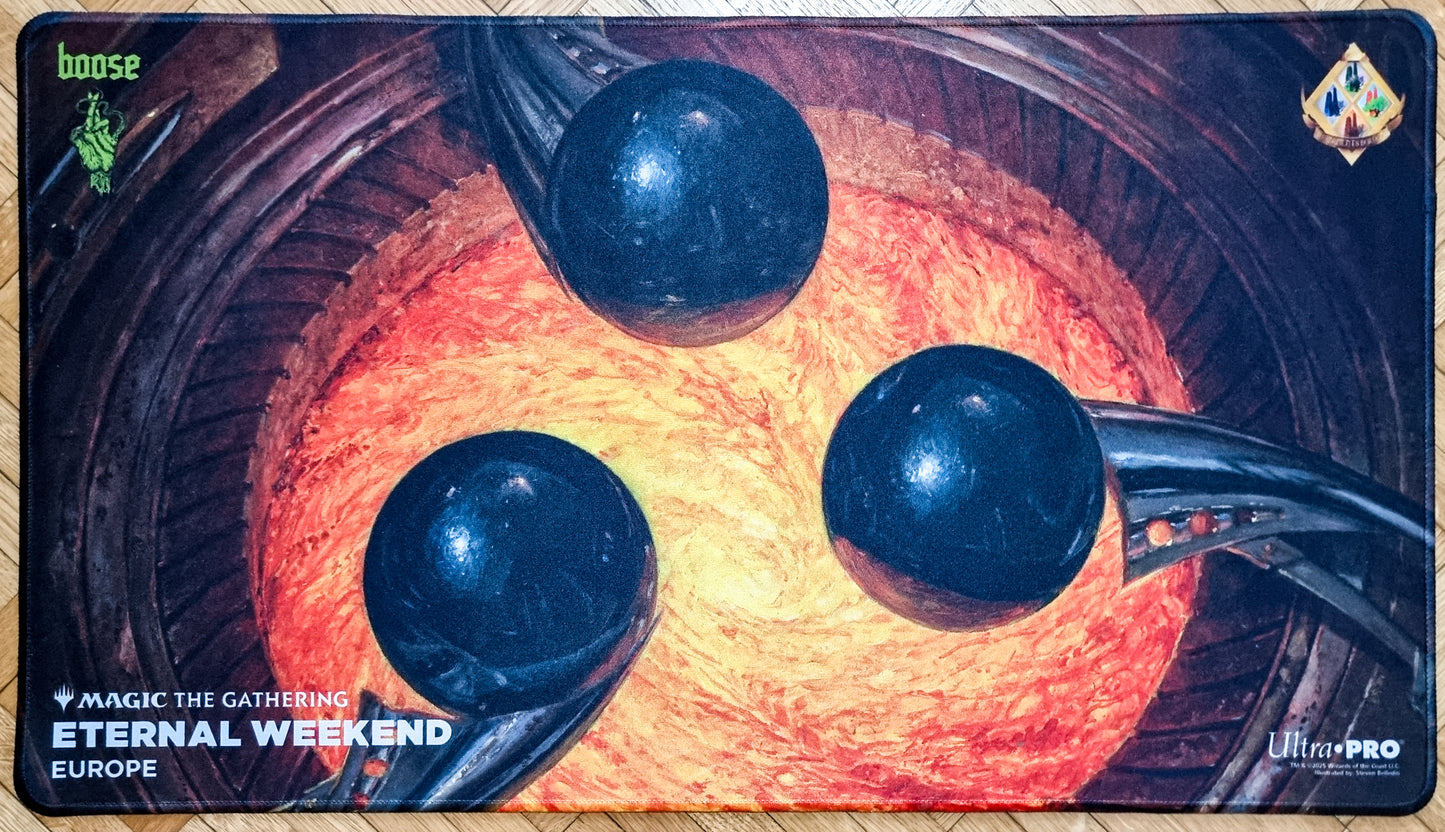 Trinisphere - Steven Belledin - Eternal Weekend Lucca 2025 - Europe Vintage Championship - Stitched MTG Playmat