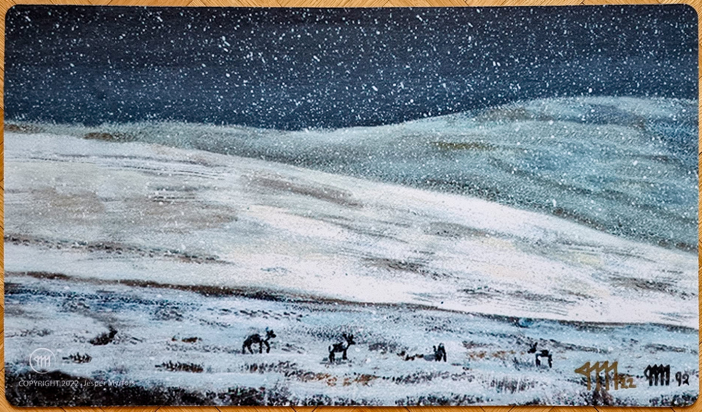 Tundra - Jesper Myrfors - Firmado por el artista - Tapete de juego MTG