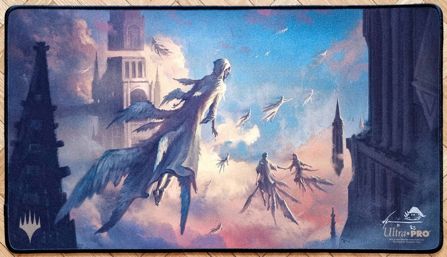 Veiled Ascension - Domenico Cava - Stitched - Signed MTG Playmat