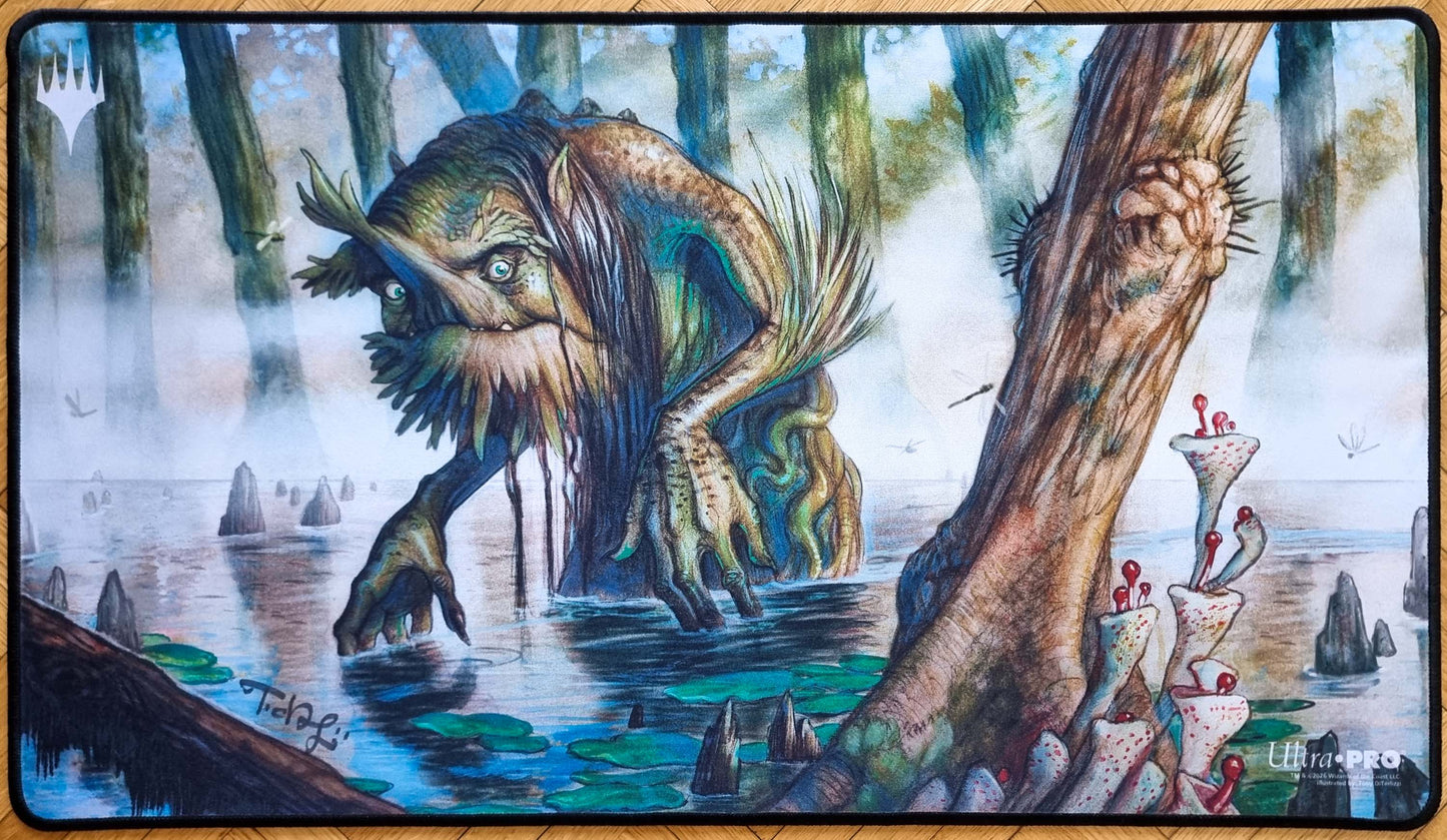 Verdant Force - DiTerlizzi - Signed & Stitched MTG Playmat