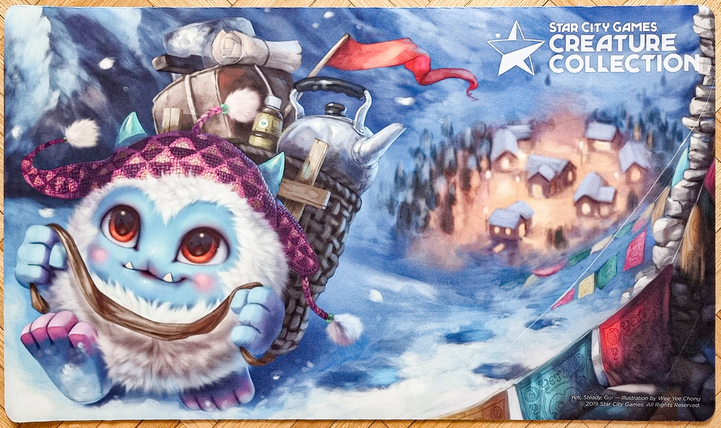 Yeti, partenza, via! - Wee Yee Chong - Collezione Creature - Tappetino MTG