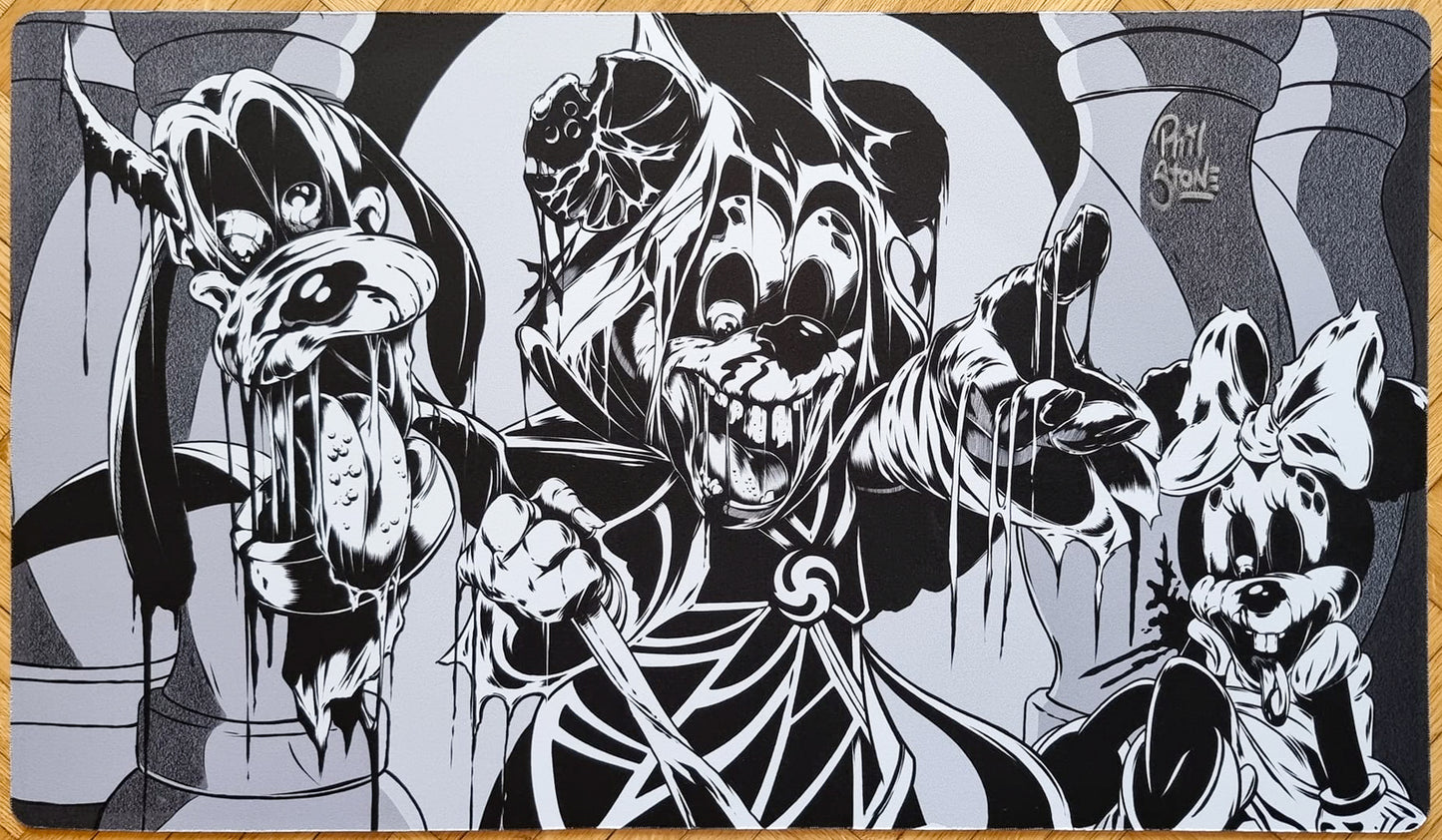 Zombie Lorcana - Phil Stone - Firmato dall'artista - Tappetino da gioco Lorcana