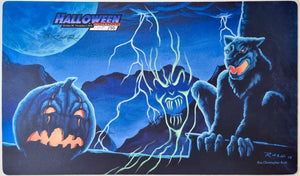All Hallow's Eve - Christopher Rush - Grand Prix Indianapolis 2015 - Stamped by the Artist - Limited Edition [49/50] - MTG Playmat