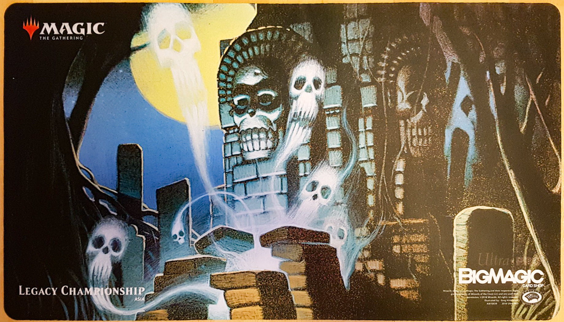 ancient gear playmat Ancient Tomb - Colin MacNeil - Eternal Weekend 2018