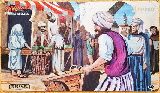 Bazar de Bagdad - Jeff A. Menges - Eternal Weekend 2017 VIP - Tapete de juego MTG
