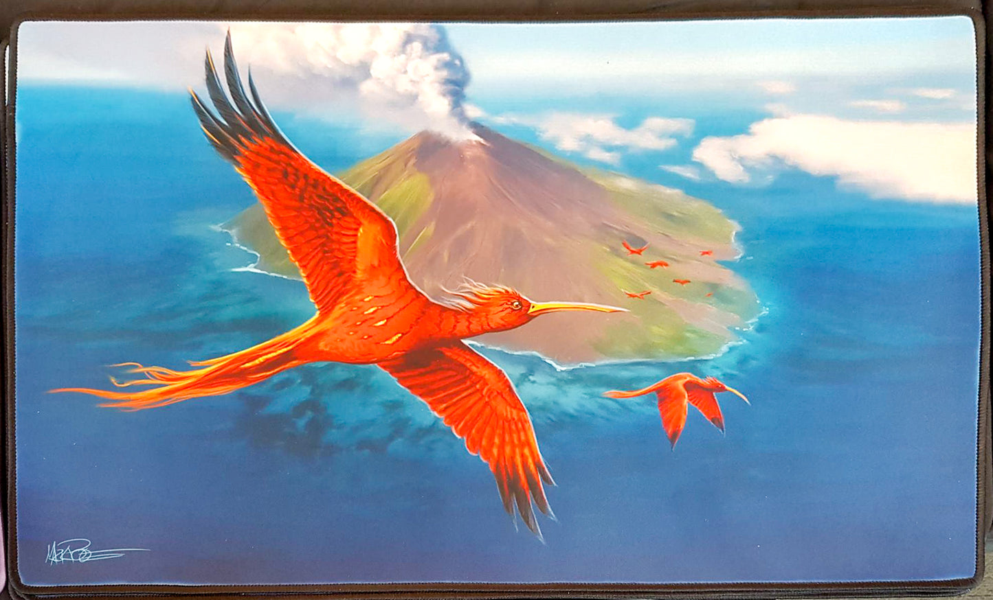 Birds of Paradise Reimagined - Mark Poole - Embroidered - MTG Playmat