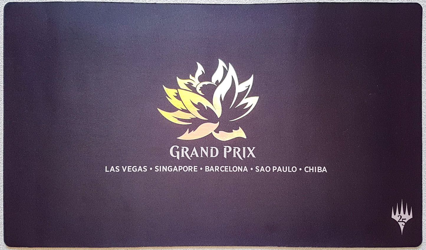 Black Lotus - Christopher Rush - Grand Prix 25th Anniversary - Foil - Tappetino da gioco MTG