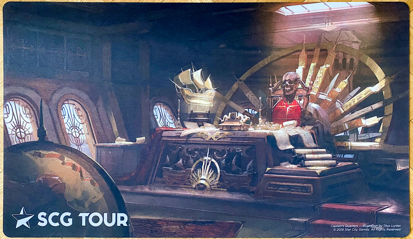 Alloggi del Capitano - Titus Lunter - Star City Games Tour 2019 - Standard Open - Tappetino da gioco MTG