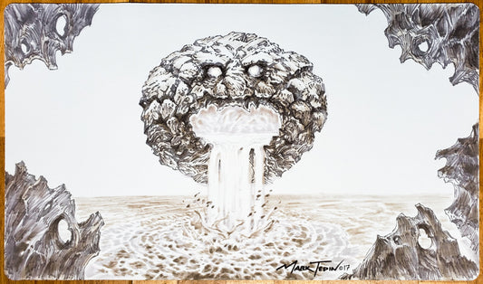 Chaos Orb - Disegnato a mano e firmato dall'artista - Tappetino da gioco MTG