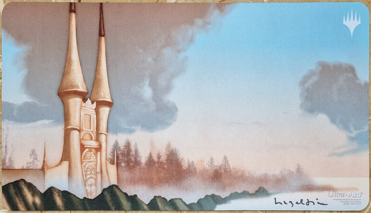 Torre costiera - Don Hazeltine - Firmato dall'artista - Tappetino da gioco MTG