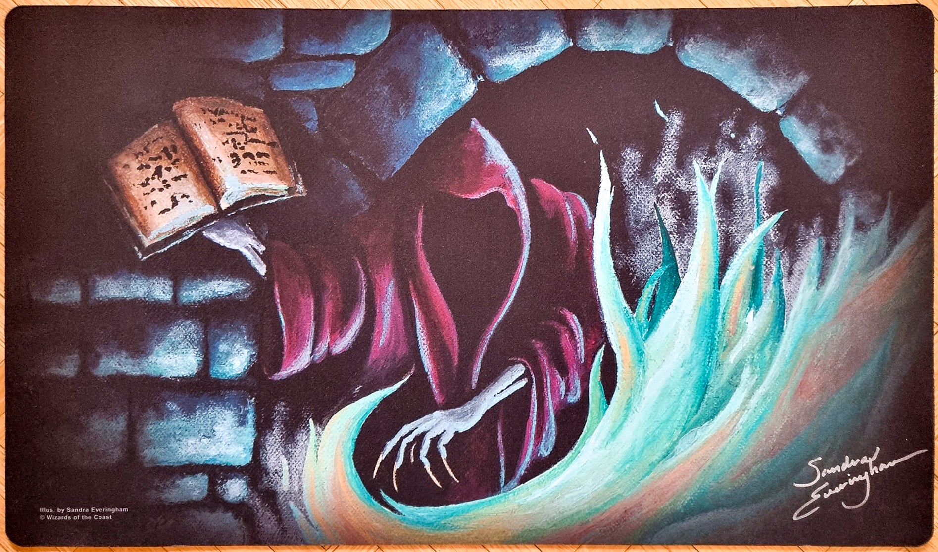 Dark Ritual - Signed Sandra Everingham MTGPlaymats Dark Ritual - Signed Sandra Everingham MTGPlaymats