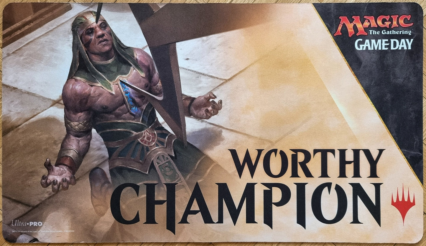 Deem Worthy - Lius Lasahido - Amonkhet: Game Day - MTG Playmat