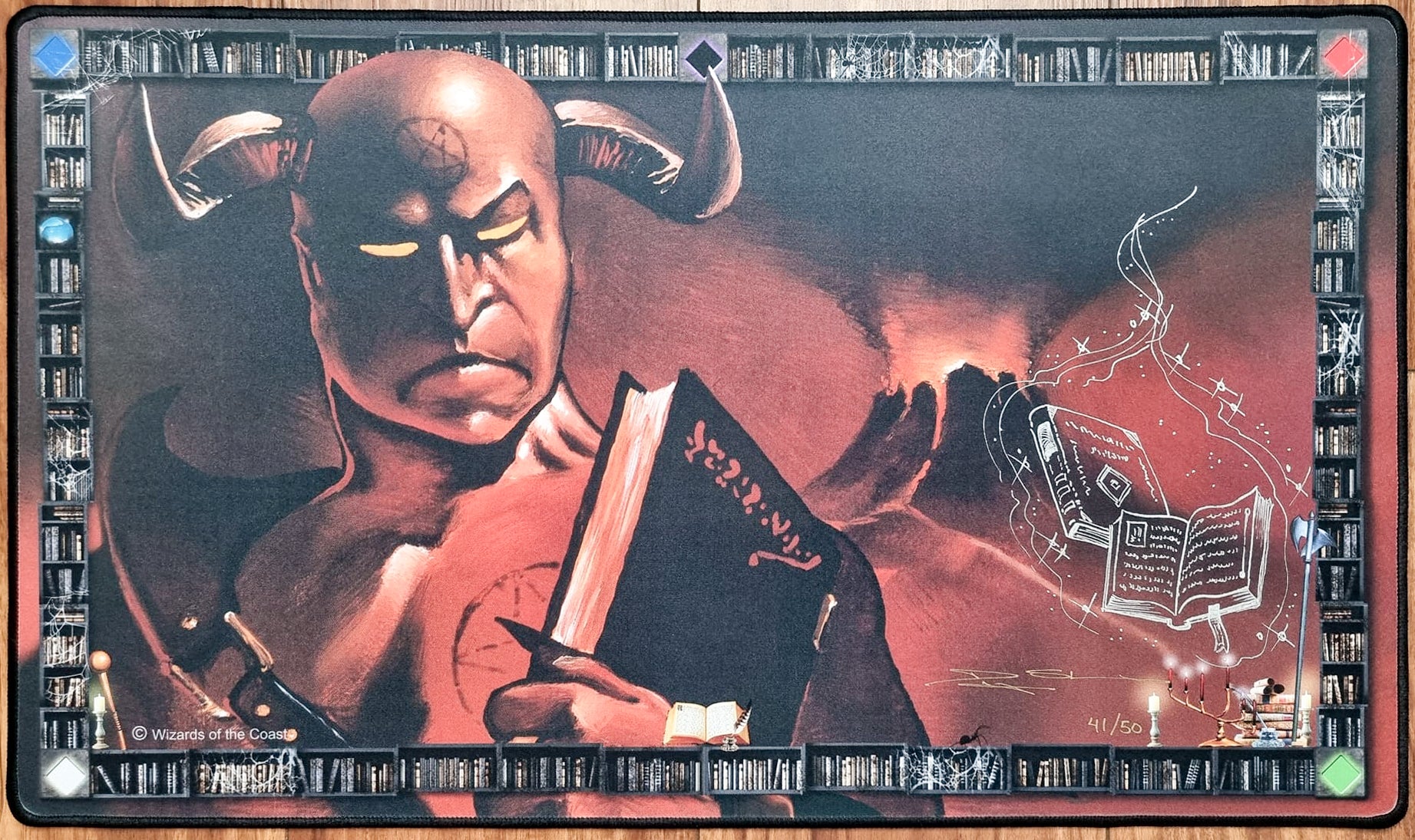 demonic tutor mtg card Demonic Tutor - Douglas Shuler - Signed by the Artist