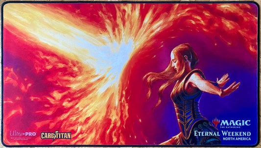 Force of Will - Matt Stewart - Eternal Weekend NA 2022 - Legacy Championship - Distintivo High-Roller - Ricamato - Tappetino da gioco MTG