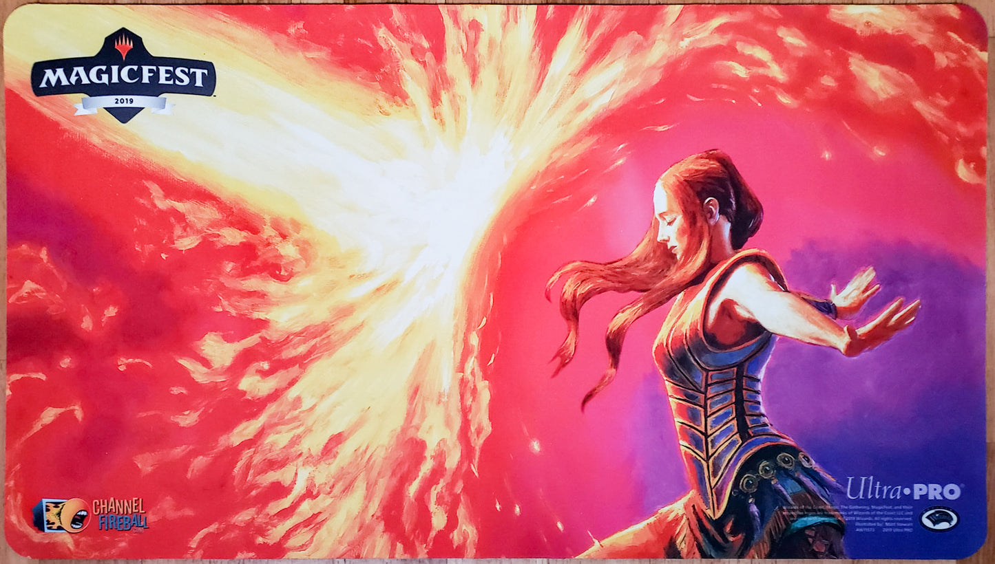 Forza di volontà - Matt Stewart - MagicFest 2019 - Tappetino da gioco MTG