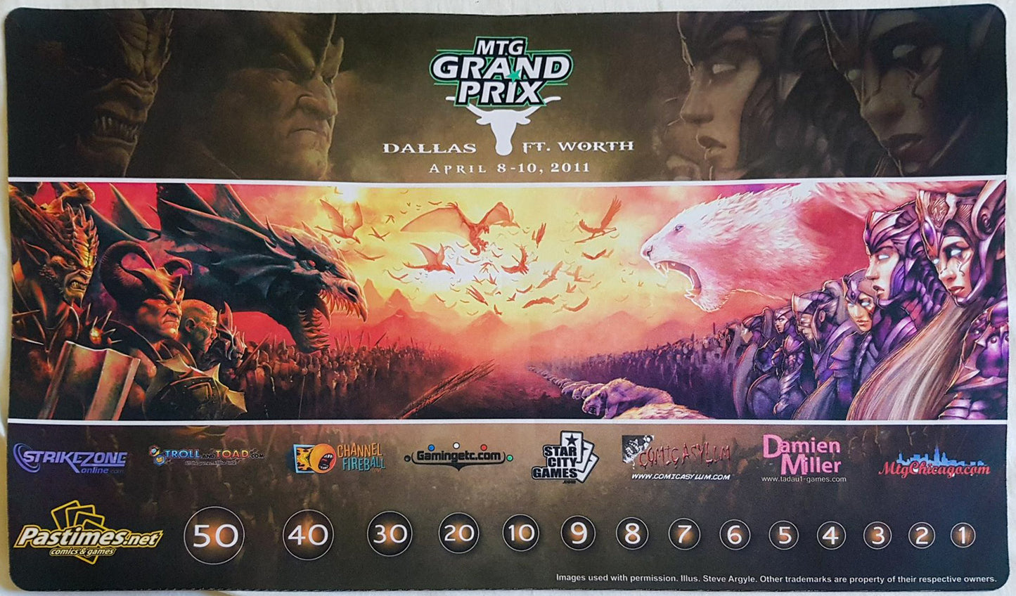 Gran Premio Dallas-Ft. Worth 2011 - Tapete de juego MTG