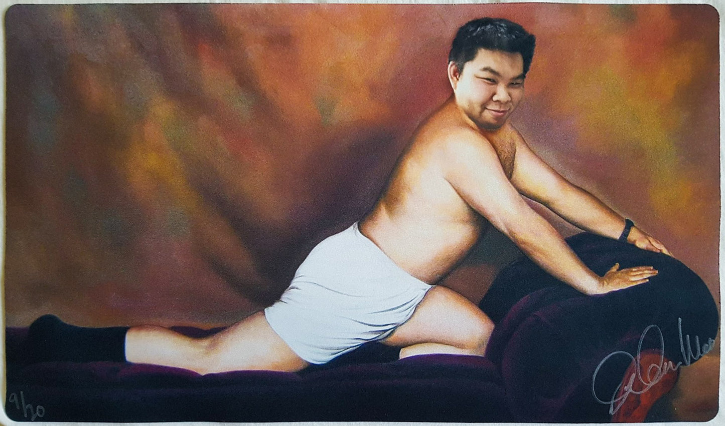 Jo Dan di Magic Stronghold - Firmato dall'artista - Tappetino da gioco MTG