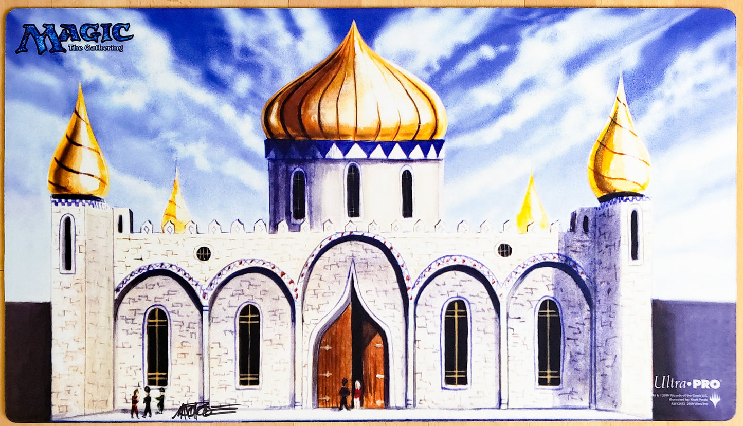 Biblioteca de Alejandría - Mark Poole - Firmado por el artista - MTG Playmat