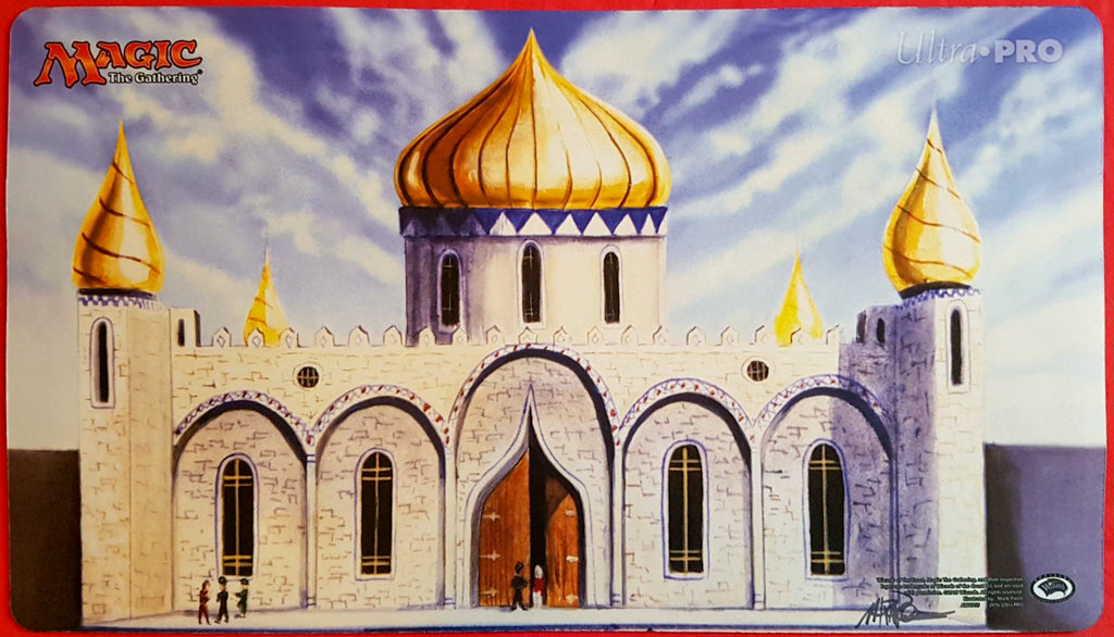 Biblioteca de Alejandría - Mark Poole - Eternal Weekend 2016 VIP - Firmado por el artista - MTG Playmat