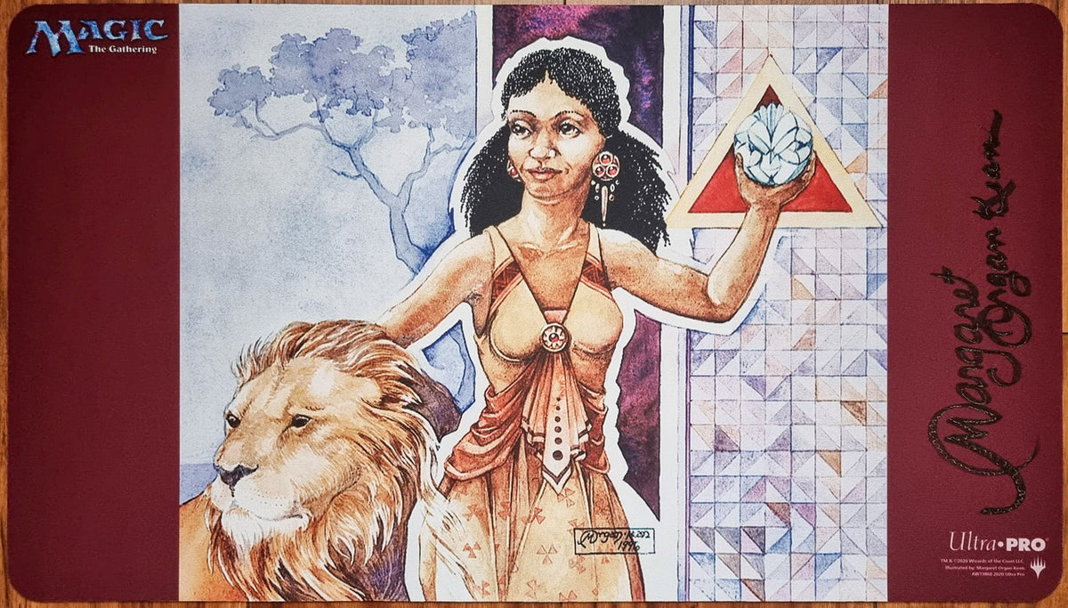 Lion's Eye Diamond - Margaret Organ-Kean - Signed by the Artist - MTG  Playmat