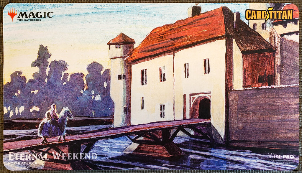Moat - Jeff A. Menges - Eternal Weekend 2019 North America - MTG Playm MTGPlaymats Moat - Jeff A. Menges - Eternal Weekend 2019 North America - MTG Playm MTGPlaymats