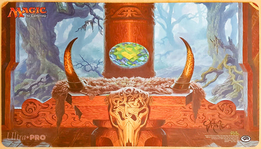 Mox Emerald - Raoul Vitale - Eternal Weekend 2015 - Campeonato Vintage - Firmado por el artista - Tapete MTG