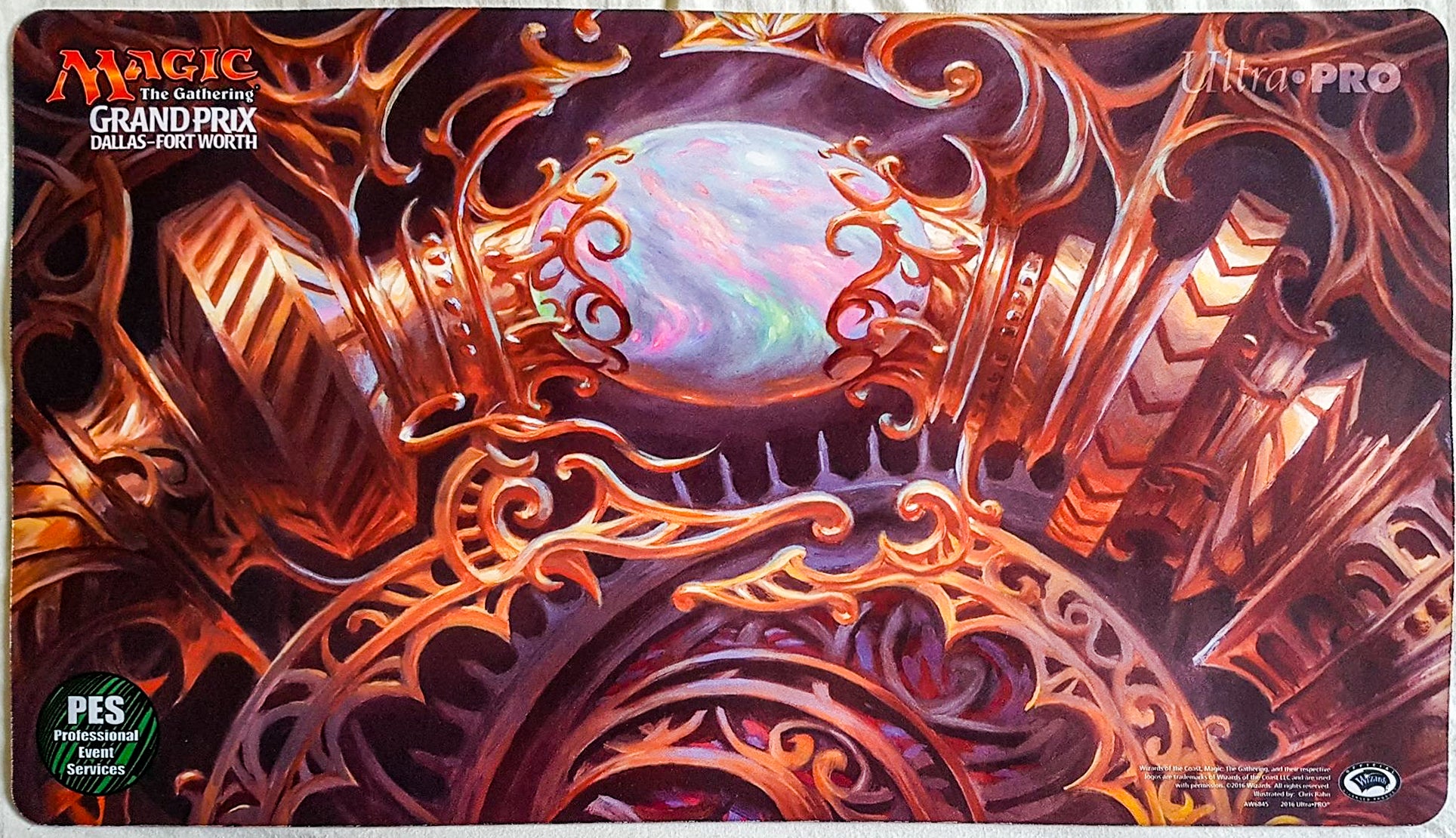 mtg card playmat EDGFRTOIO Stitched with Magic Zone for Card Game Playing, Commander Board Game Desk Mat Duel Mat Card Battles Binder Deck 24x14inches for Beginner (Black, Red, 2 Pack) cushioned playmat is made from natural rubber and features Ultimate Guards trusted anti Magic: The Gathering | Lorwyn