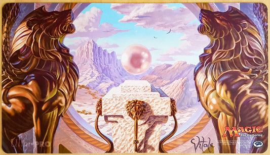Mox Pearl - Raoul Vitale - Eternal Weekend 2014 - Campeonato Vintage - Firmado por el artista - Tapete MTG
