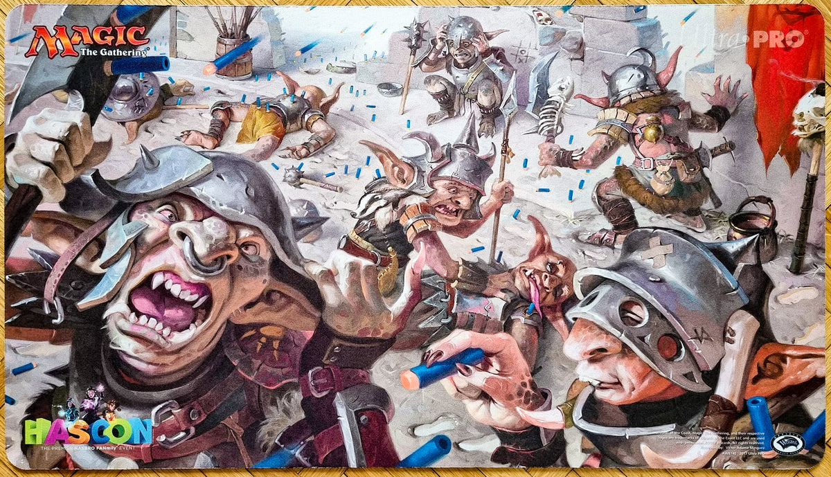 Nerf War - Victor Adame Minguez - Has Con 2017 - MTG Playmat