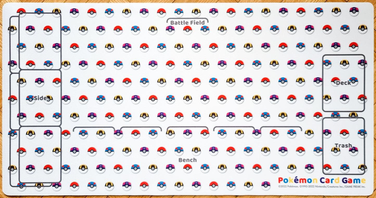 Poké Balls - Juego de cartas Pokémon - Tapete de juego Pokémon