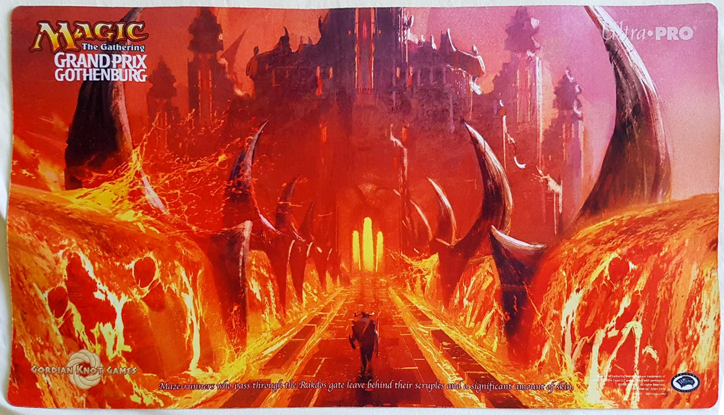 Puerta del gremio Rakdos - Gran Premio de Gotemburgo 2013 - Tapete de juego MTG