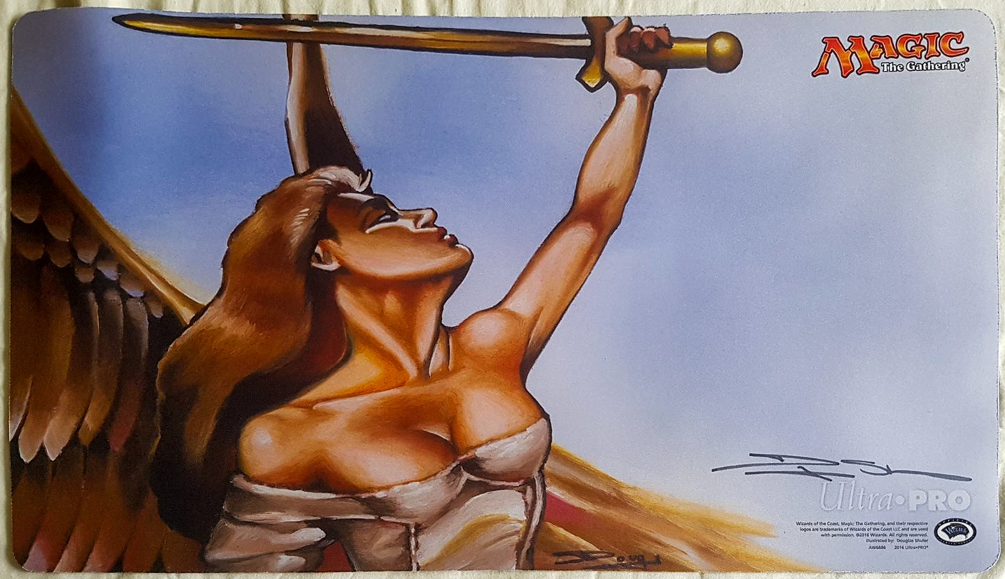 Serra Angel - Signed by Artist - MTG Playmat