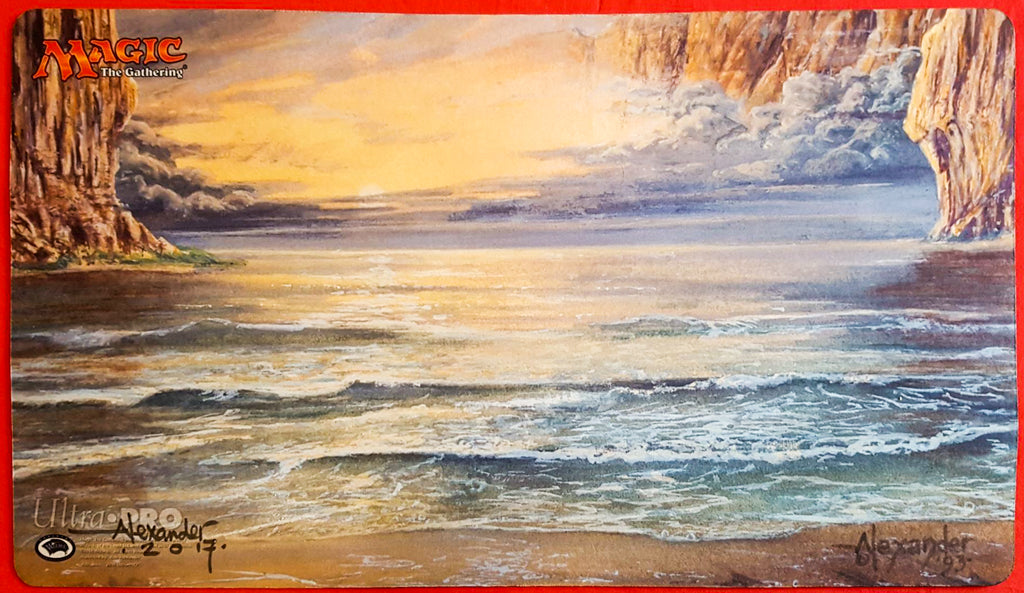 Underground Sea - Logo magico - Firmato dall'artista - Tappetino da gioco MTG