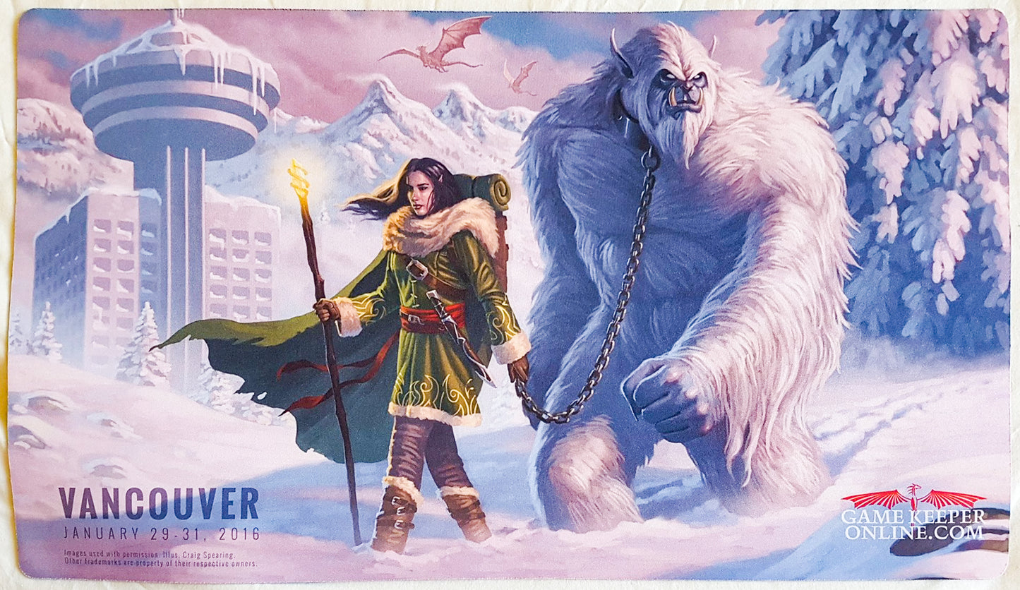 Gran Premio di Vancouver 2016 - Craig Spearing - Tappetino da gioco MTG