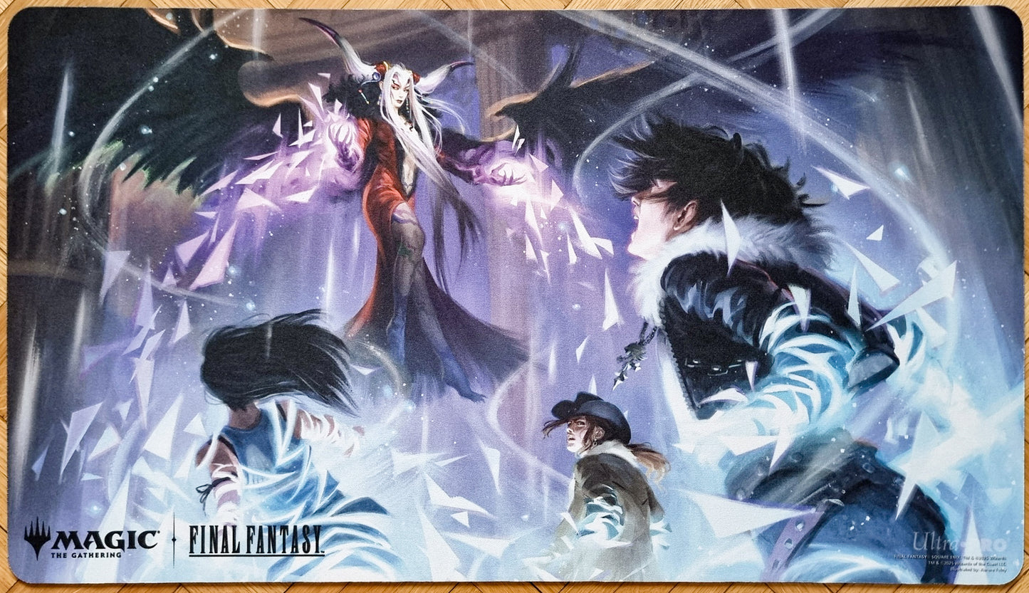 mtg final fantasy playmats Absorb into Time - A Folny