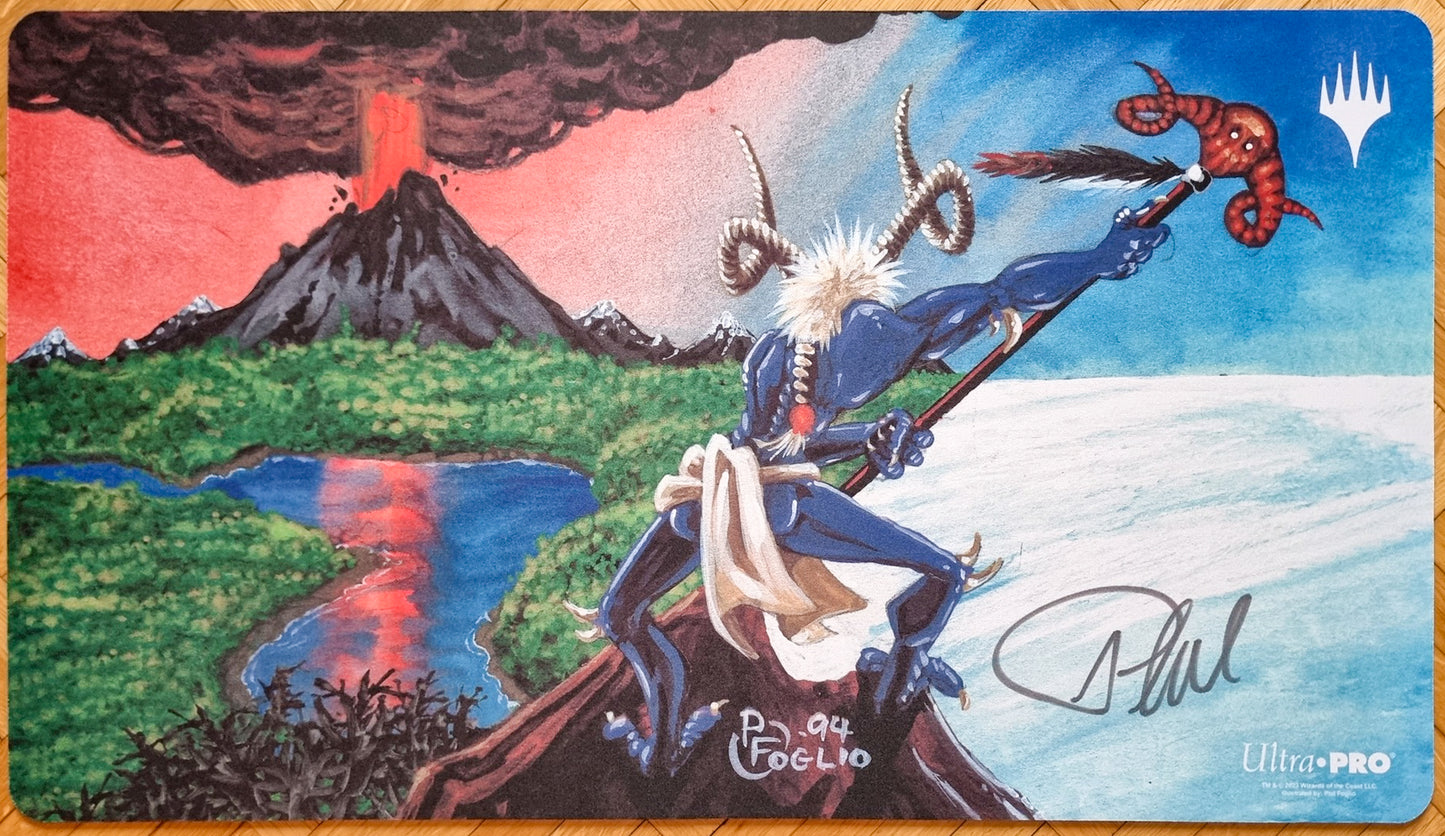 Anarchy - Phil Foglio - Signed by the Artist - MTG Playmat