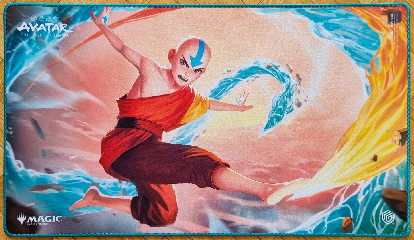 Avatar Aang - Fahmi Fauzi - Avatar: The Last Airbender - Stitched MTG Playmat