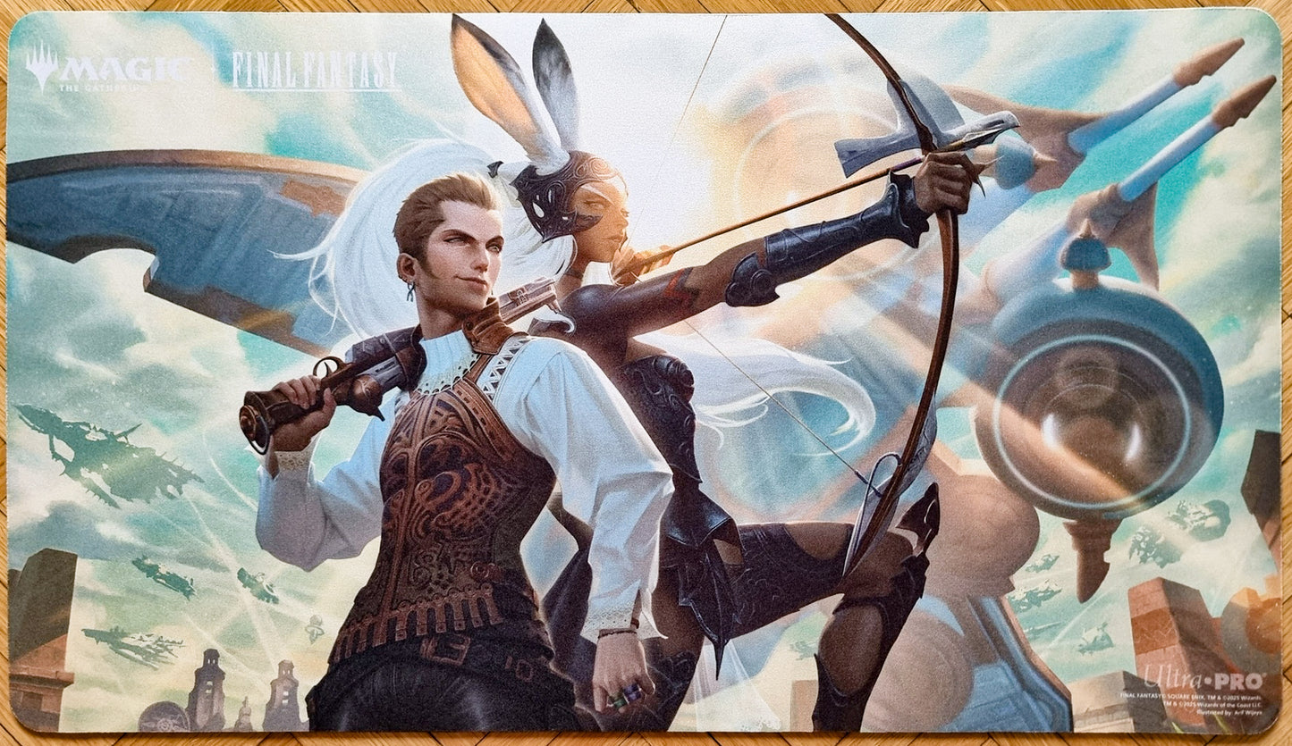 Balthier y Fran - Arif Wijaya - Final Fantasy - Tapete Magic