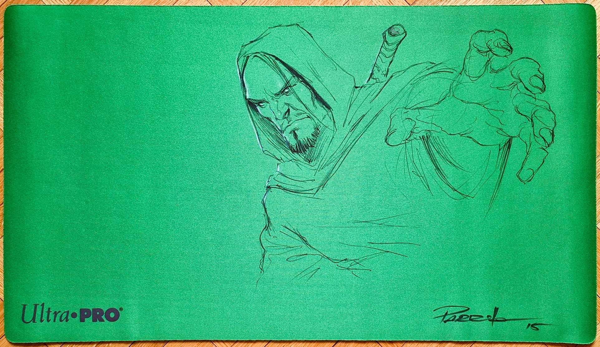 Baru, First of Krosa [Reimagined] - Lucio Parrillo - Hand Drawn & Signed by the Artist - MTG Playmat