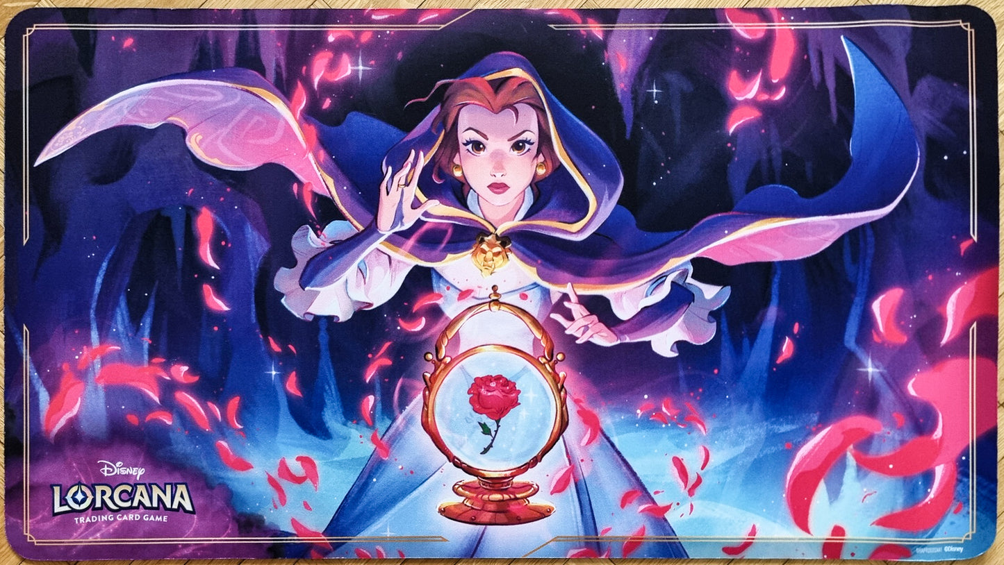 belle lorcana cards 2023 Disney EN 1 Enchanted #214 PSA 10 Burbank move up to 3 damage counters from chosen character to chosen opposing character. Belle - Snowfield Strategist -