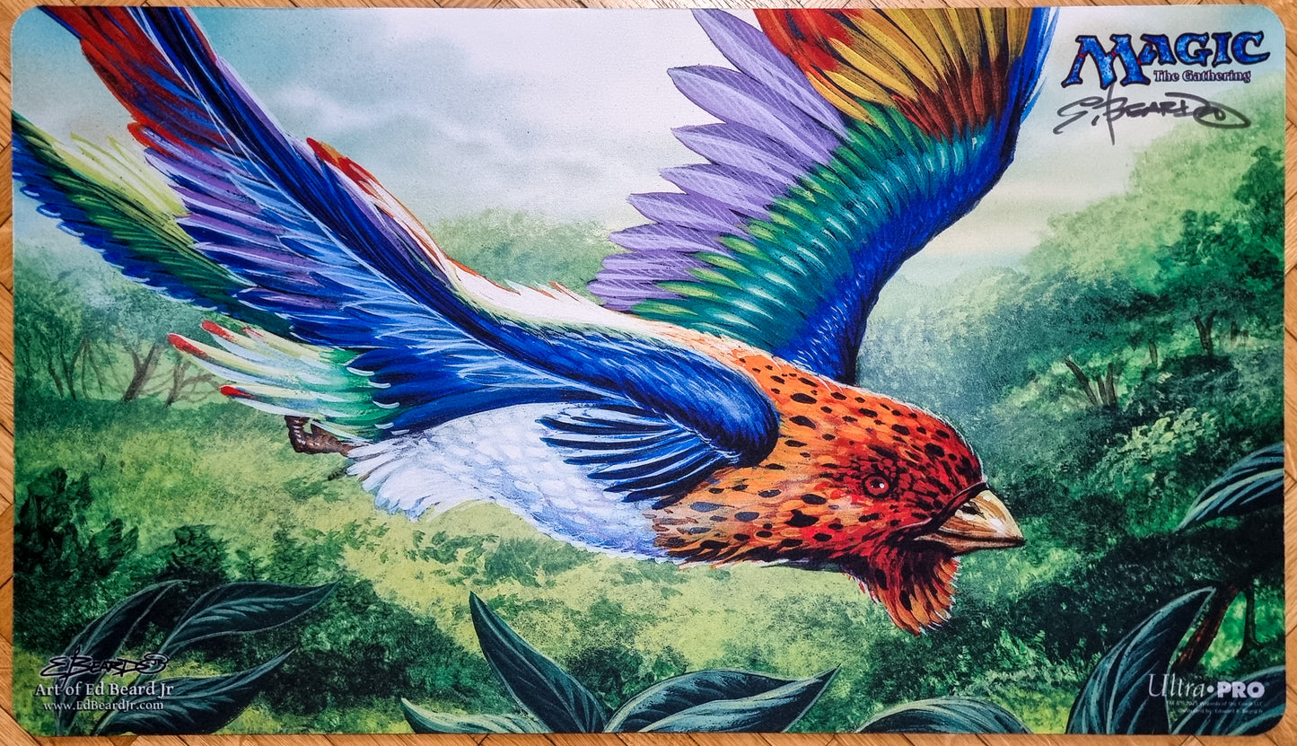 Birds of Paradise - Edward P. Beard Jr. - Signed MTG Playmat