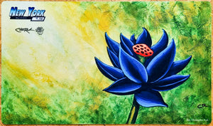 Black Lotus - Christopher Rush - Grand Prix New York 2016 - Stamped - Limited Edition [30 Copies] - MTG Playmat
