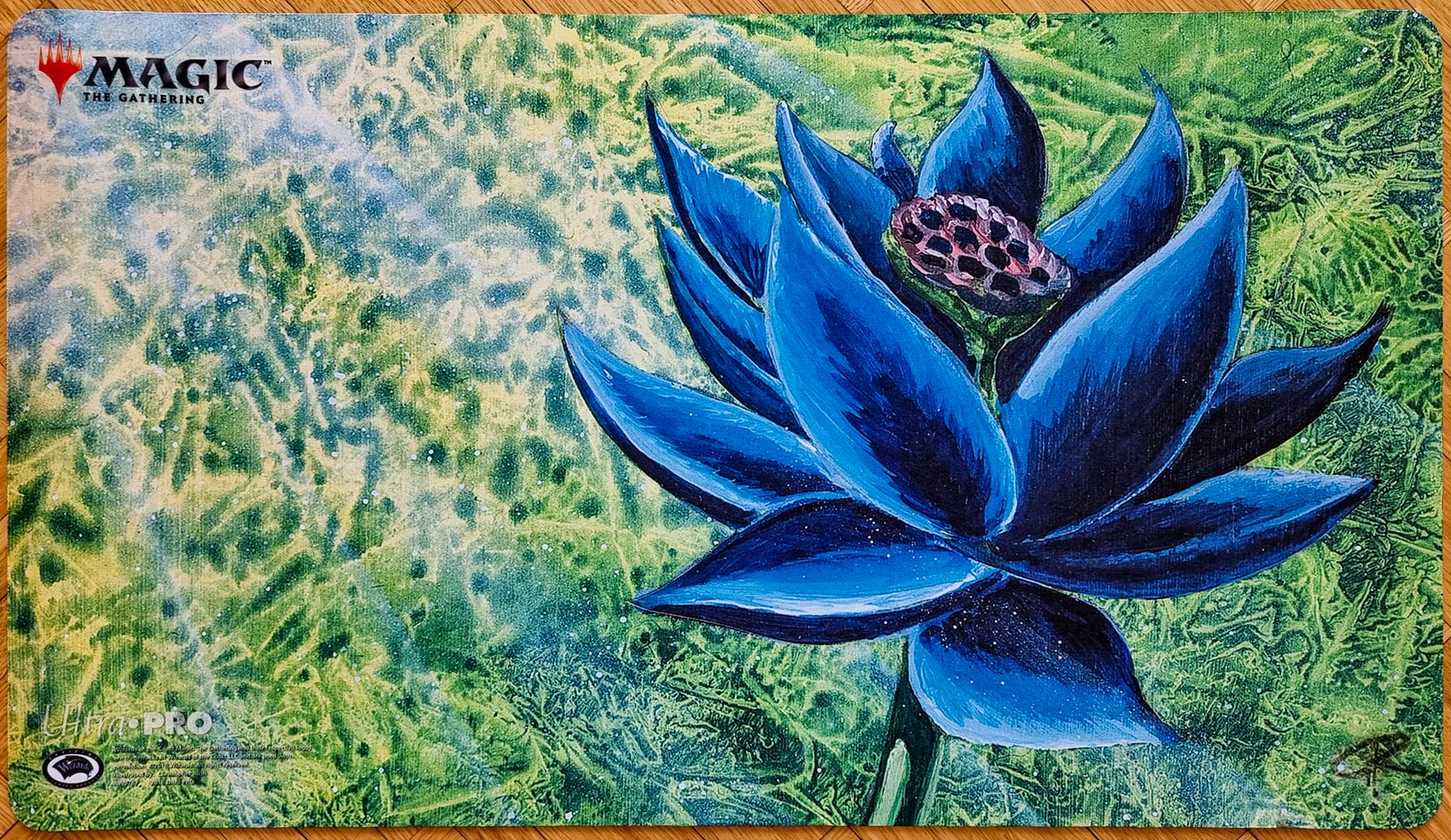 Black Lotus - Christopher Rush - MTG Playmat – MtgPlaymats
