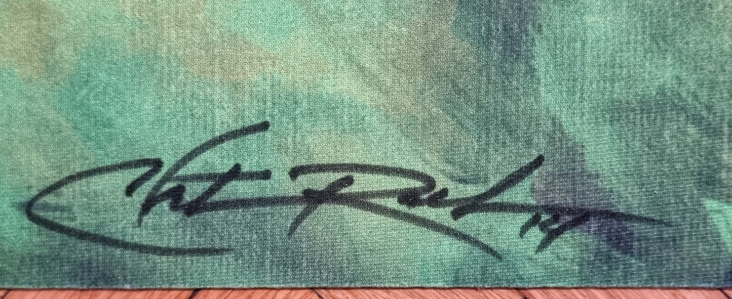 Black Lotus - Christopher Rush - Real Signature - MTG Playmat