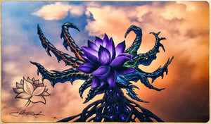 Black Lotus Reimagined - Christopher Rush - Signed by the Artist - Sketched - MTG Playmat