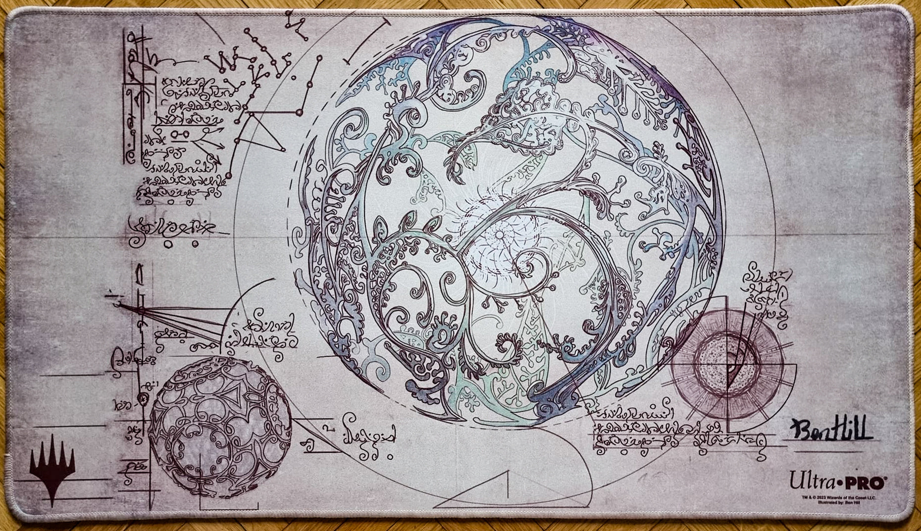 Caged Sun Ben Hill Signed By The Artist Embroidered MTG Playma caged-sun-ben-hill-signed-by-the-artist-embroidered-mtg-playma