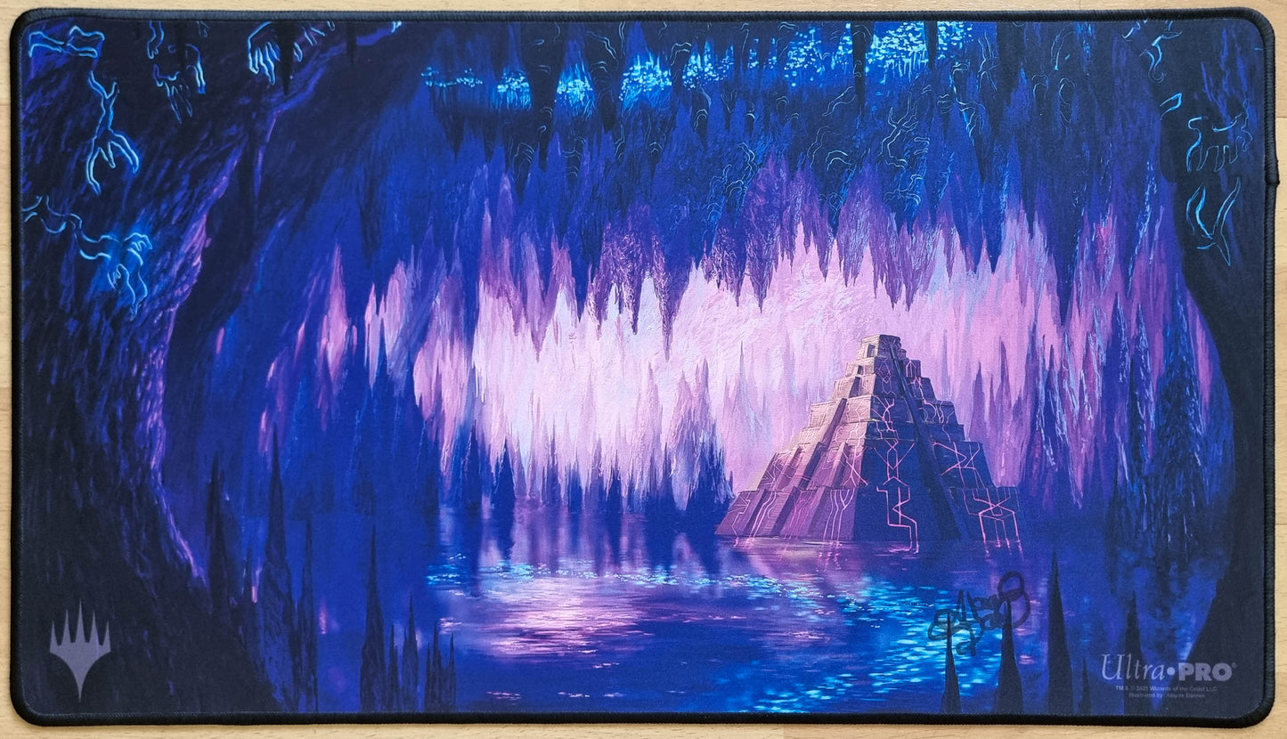 Cavern of Souls - Alayna Danner - Signed & Stitched MTG Playmat